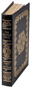 James D. Watson Signed "The Double Helix" Easton Press Collectors Book (JSA)